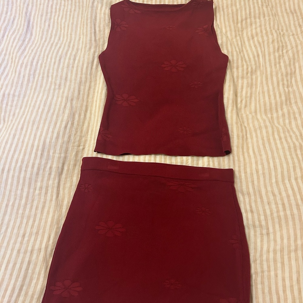 Peppermayo red floral set - Picture 2 of 5